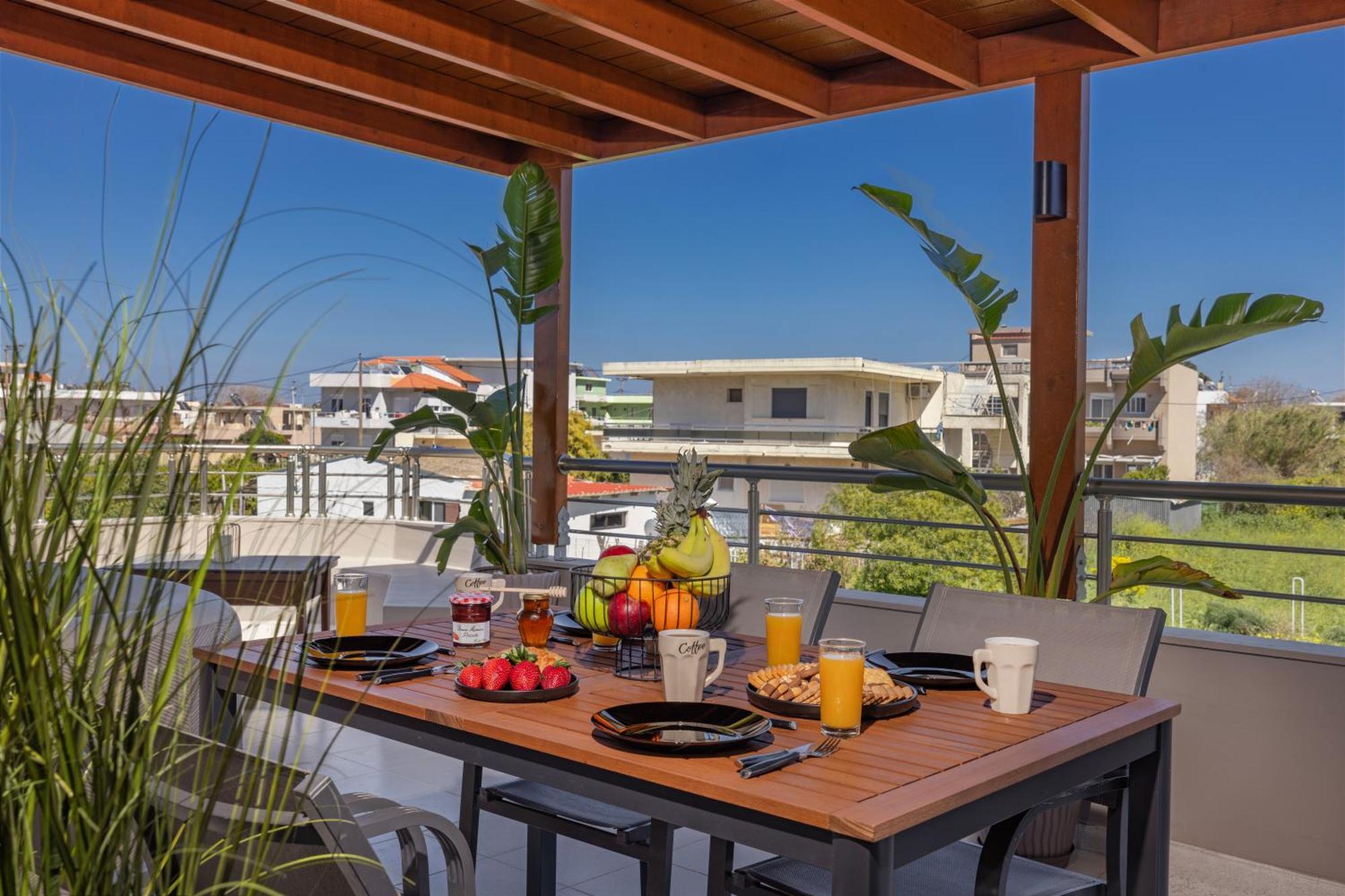 Coral Paradise Luxury Jacuzi & Pool View Ferienhaus Kremastí